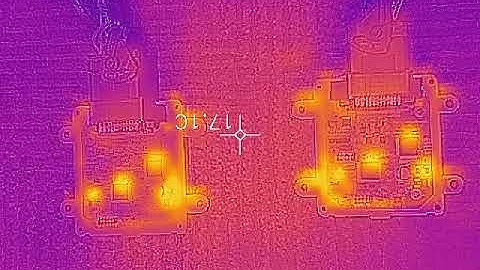 naive thermal comparison between microRusEfi 0.3 and 0.4 part 1 - startup