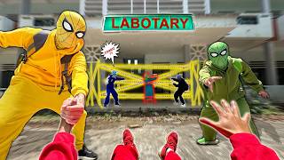 Download lagu Bros 7 Spider-Man Saw ZOMBIES, In an Abandoned LABORATORY ?? (Secret Experiment Story POV)
