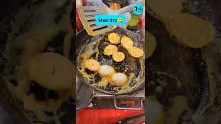Egg Fry Chaat In Delhi | Curly Tales #shorts