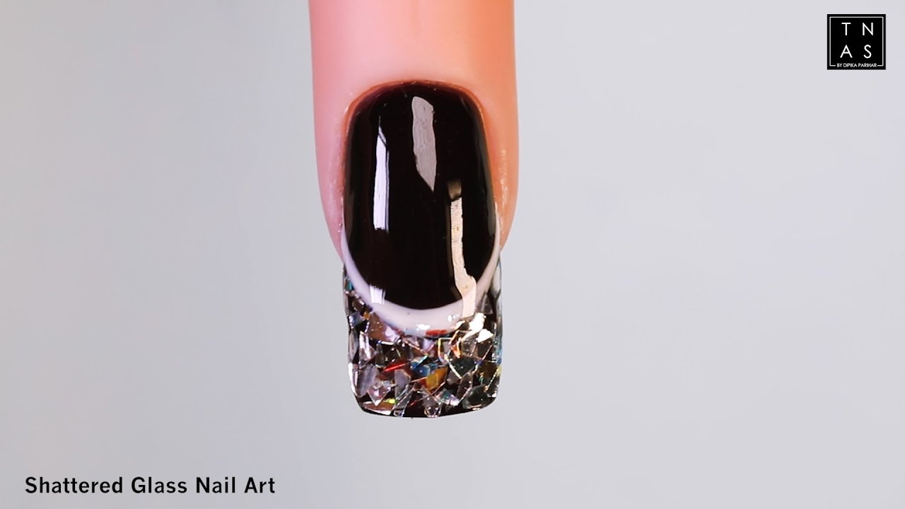 DIY 44 | Series 2 | Shattered Glass Nail Art | Ab India Karenga Nail Art by Dipika Parihar