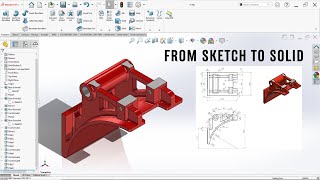 SolidWorks Explained: Easy 3D Part Design Tutorial for Absolute Beginners