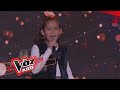 Victoria de Dios Guette canta ‘Aquí Estoy Yo’ | La Voz Kids Colombia 2022