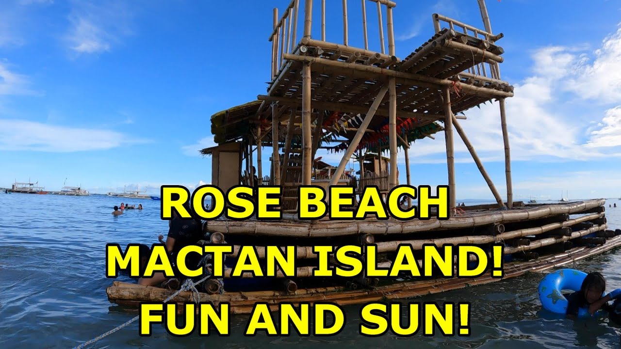 Rose Beach, Mactan Island, Cebu!  FUN AND SUN!