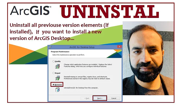 Esri ArcGIS uninstall completely, 3 steps