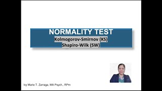 How to Perform Normality Test using SPSS (Shapiro-Wilk and Kolmogorov-Smirnov)