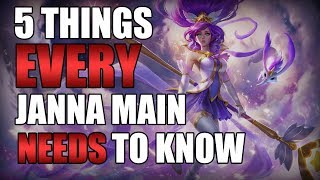 5 Things Every Janna Main Needs To Know Advanced Guide