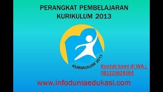 RPP dan Perangkat Pembelajaran K 13 Revisi 2018 SD kelas 3