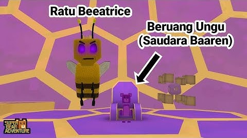CARA MENGALAHKAN RATU BEEATRICE DAN BERUANG UNGU DI SARANG LEBAH SUPER BEAR ADVENTURE