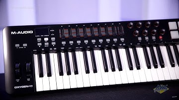 M Audio Oxygen 49 Key USB MIDI Controller Keyboard - M Audio Oxygen