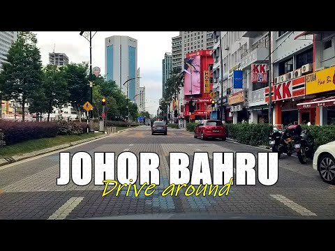 Drive to Johor Bahru Down Town May 2023