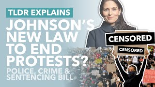 End of Protests in Britain? The Controversial 'Police, Crime, Sentencing \& Courts Bill' - TLDR News