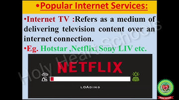 Advantages and disadvantages of internet Class 6 Computer Holy Heart Schools