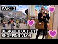 DISCOUNT LUXURY SHOPPING VLOG - Come Shopping With Me at Bicester Village (Designer Outlet London)