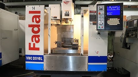 FADAL CNC VERTICAL MACHINING CENTER