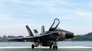 Fa-18A 132 Vfc-12 Turn Around