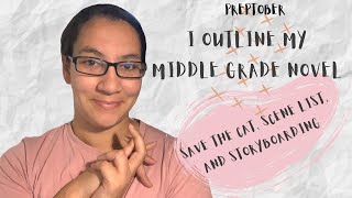 Outlining my Middle Grade Novel | Scene List and Storyboarding