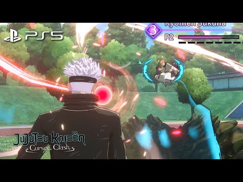 GOJO VS SUKUNA 4K PS5 JUJUTSU KAISEN CURSED CLASH