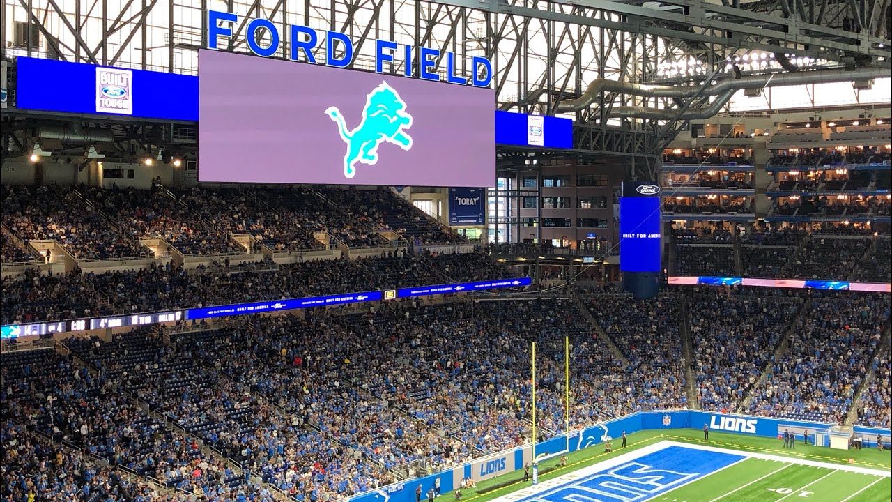 detroit lions team store ford field