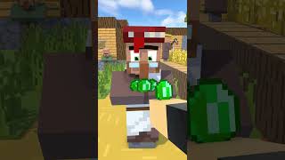 Ketika Villager dapet Bonus Emerald #shorts