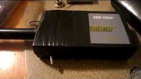 Cen Tech Pinpointer Hand Held Metal Detector Modification