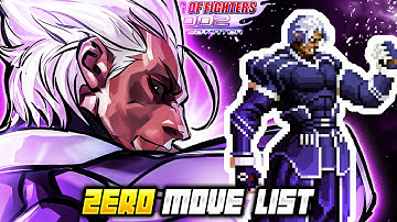 ZERO MOVE LIST - The King of Fighters 2002 Unlimited Match (KOF2002)