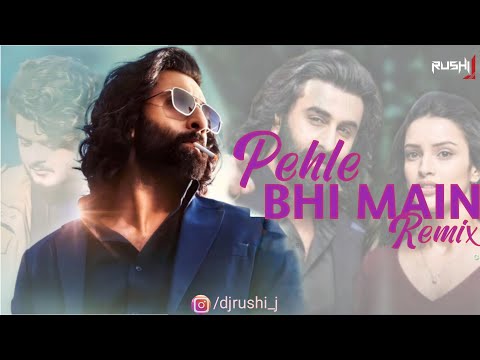 Pehle Bhi Main (Remix) DJ Rushi J | Ranbir Kapoor, Tripti Dimri | Vishal Mishra | Sandeep Reddy.