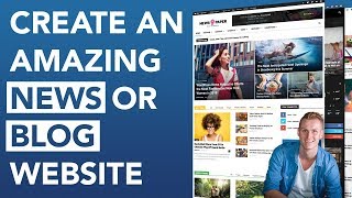 How To Create A Blog or News Website | Newspaper Theme screenshot 3