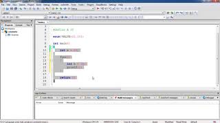 C Language Lesson 8  Code Indentation Urdu Hindi