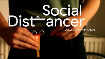 Covid-19 Hack - Arduino Distance Measurement