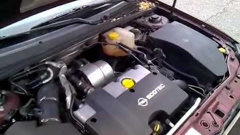 VECTRA C 2.2 DTI - Engine Sound