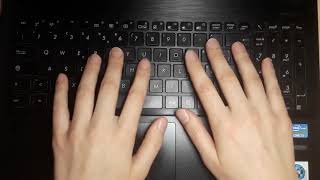 ASMR: NO TALKING, typing, writing on KEYBOARD, hands movements and sounds, tracing, tapping || 入力 입력 screenshot 3