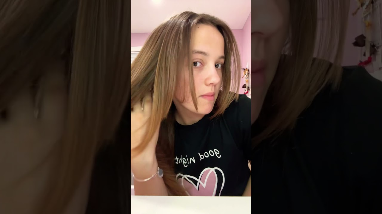 GOOD VIEW OF NEW HAIR 