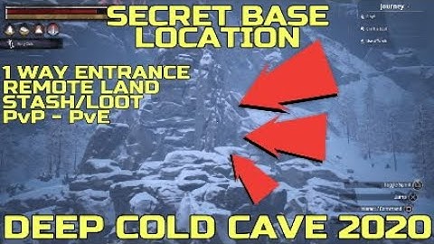 Conan Exiles Secret Base Location PvP | Cold Caves 2020 | #YouShallObey