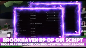 Brookhaven Script BEST PREMIUM Hub No Key Unlock All Mobile/PC