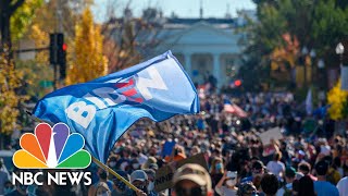 Watch: Celebrations In The Streets as Biden Projected PresidentElect | NBC News