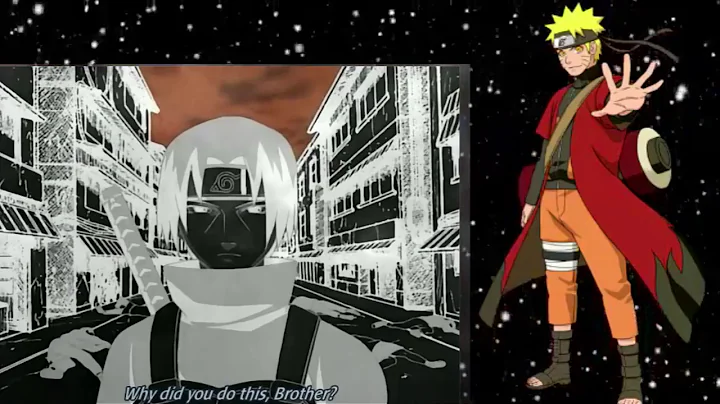 Naruto,Sasuke and Jiraiya VS Itachi and Kisame English Subtitle