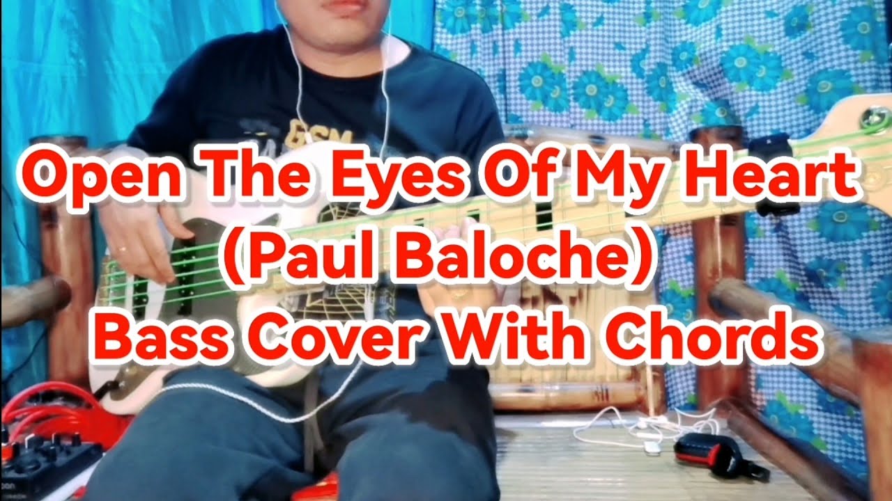 Open The Eyes Of My Heart | Paul Baloche Bass Cover With Chords