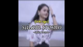 SALAM TRESNO || SAFIRA INEMA TERBARU 2020! (LIRIK)