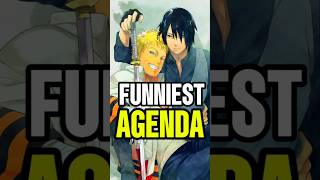 Funniest agenda in Naruto 😂 #anime #naruto #sasuke
