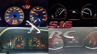 Peugeot Gti/S16/Rc - Acceleration Battle
