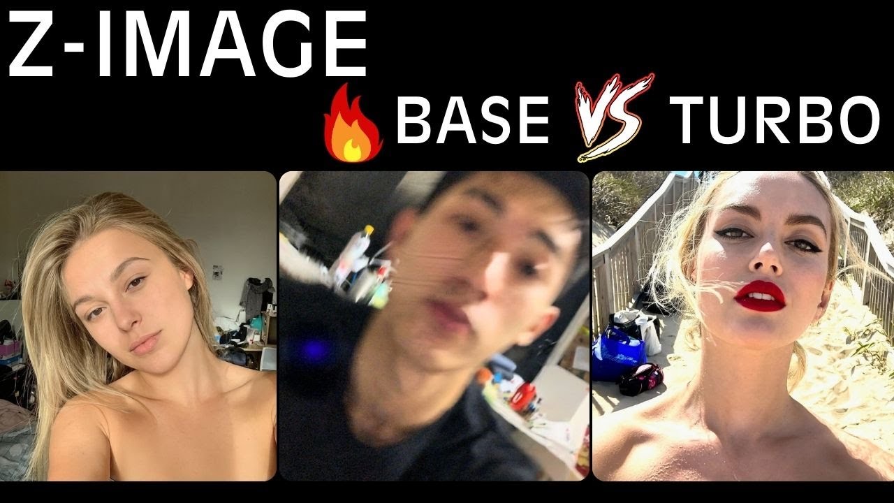 Zimage Base Examples Z-Image Base Model Full Guide | BF16, FP8 & GGUF Models - YouTube
