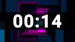 14 Second Timer with Cool Upbeat Music for Kids, Chill Instrumental Countdown