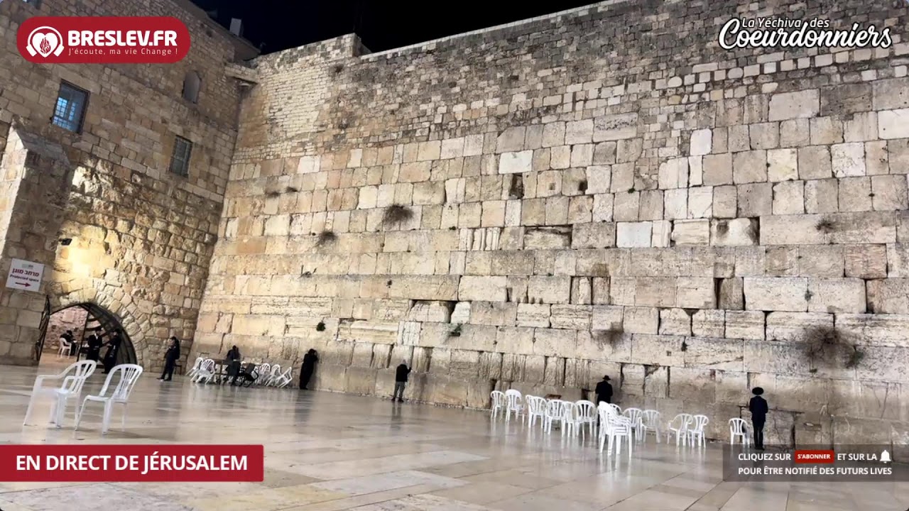 Tikoun Haclali ensemble Uman Kotel - 20 janv - Breslev-