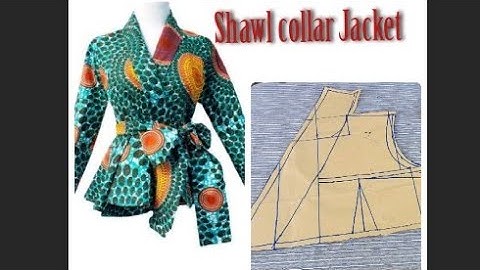 How to cut and sew Shawl Collar Jacket (part 2)