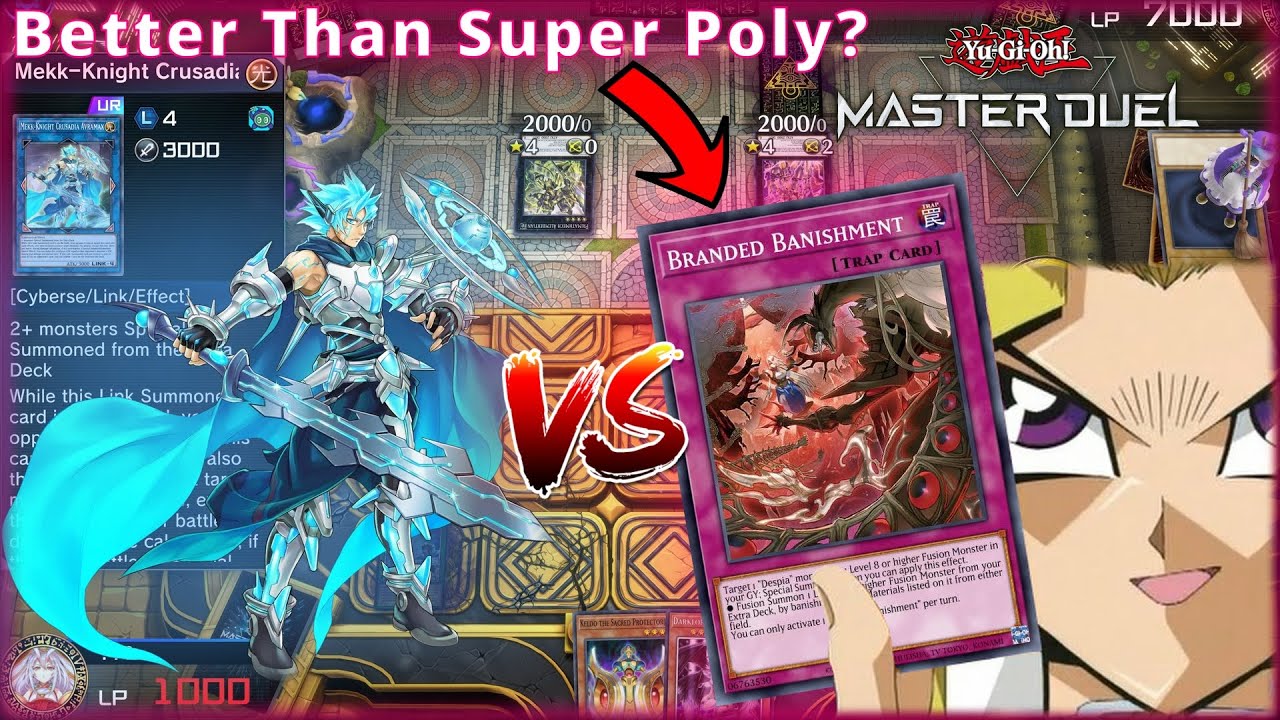 Branded Banishment Vs Mekk-Knight Crusadia Avramax | Finding The Out |  Yu-Gi-Oh! Master Duel