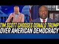 Six times tim scott refused to say hed accept election results if trump loses