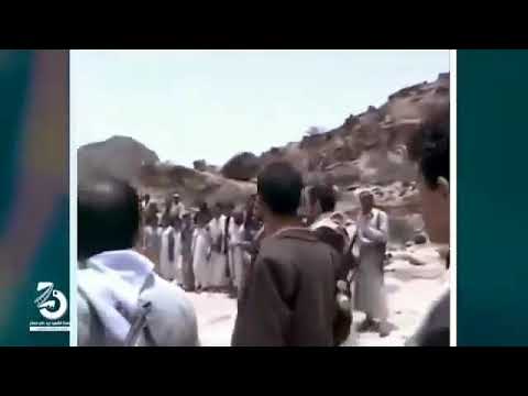 مشهد لأول مره يعرض السيد عبدالملك بدرالدين الحوثي
