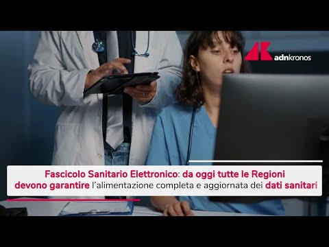 Video Fascicolo sanitario elettronico, cosa cambia da oggi per le Regioni