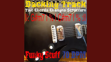 Backing Track Two Chords Changes Structure G#m7 C#m7