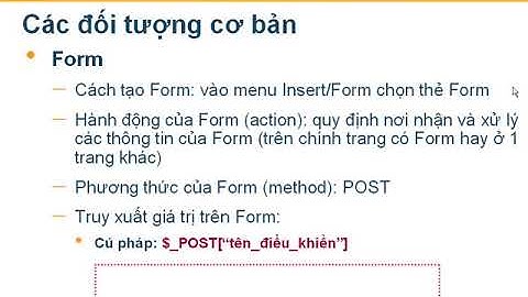 Lập trình ứng dụng WEB với PHP của KHTNLý thuyết, cực chuẩn Phim1